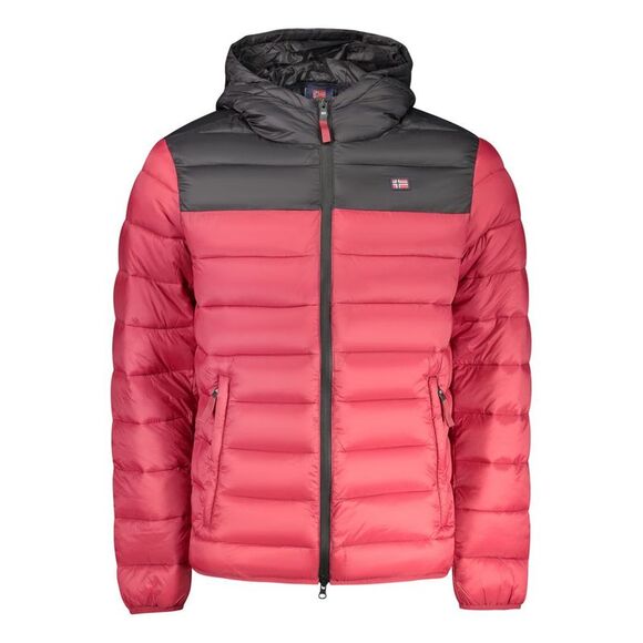 Norway 1963 Red Polyamide Mens Men's Jacket